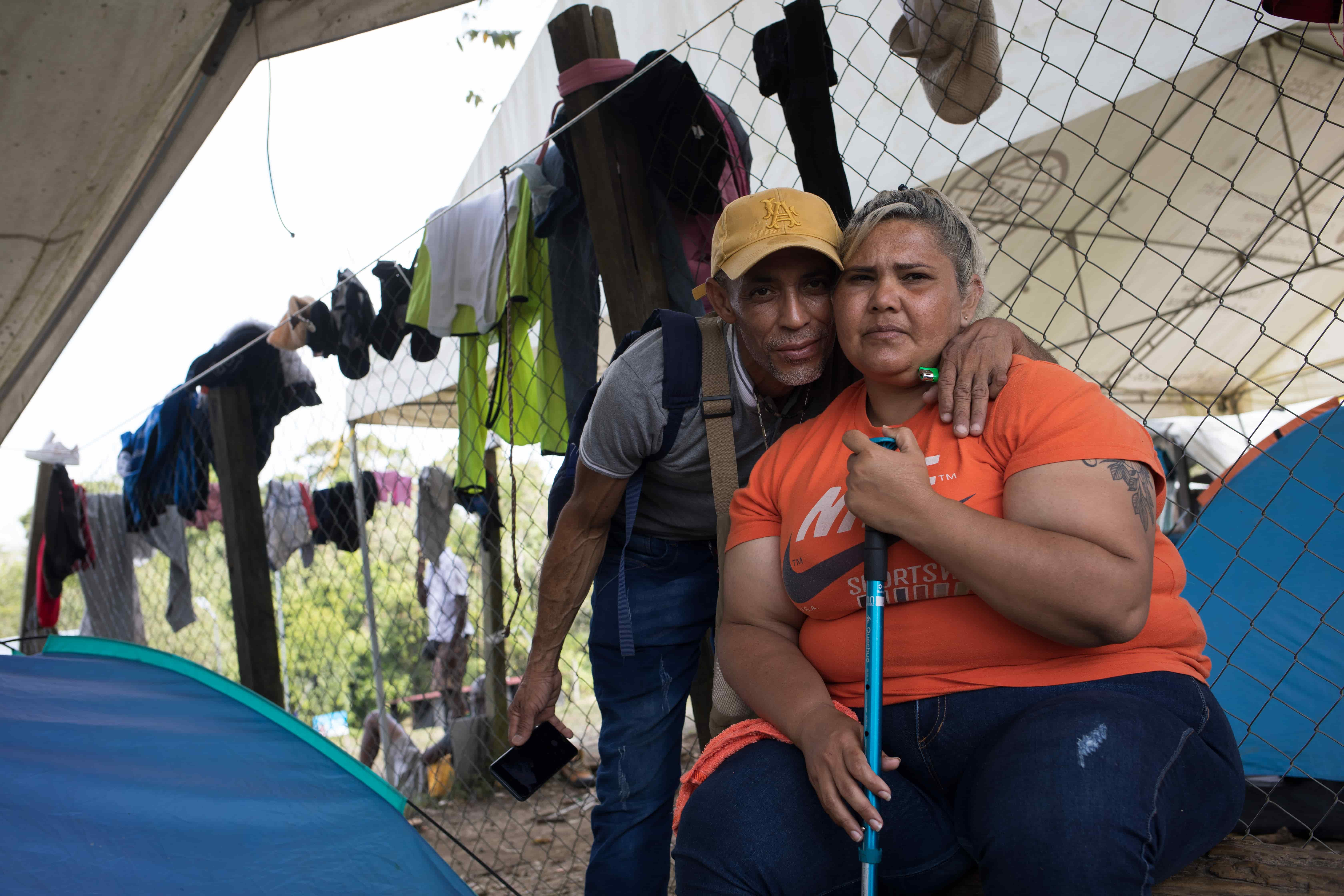 Ayaluz Sánchez and her husband left Venezuela and crossed the Darien jungle in search of a better life